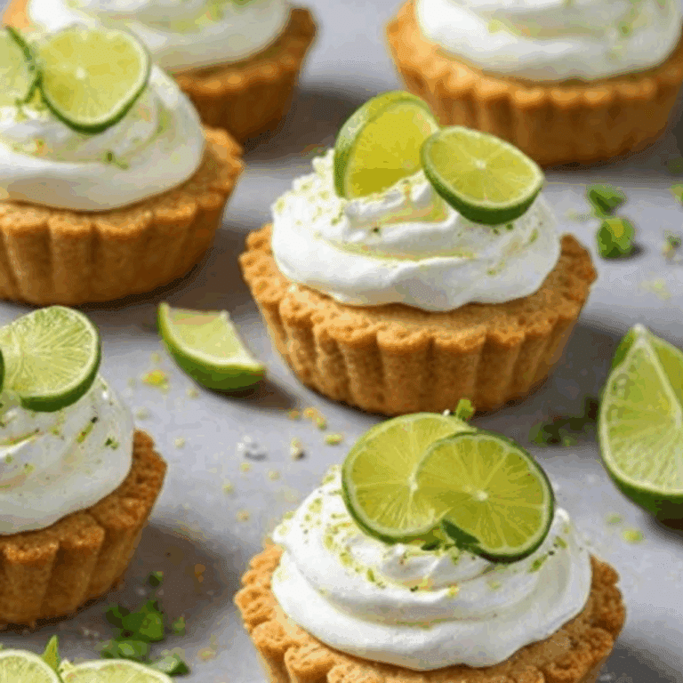 Mini Key Lime Pies 🥧