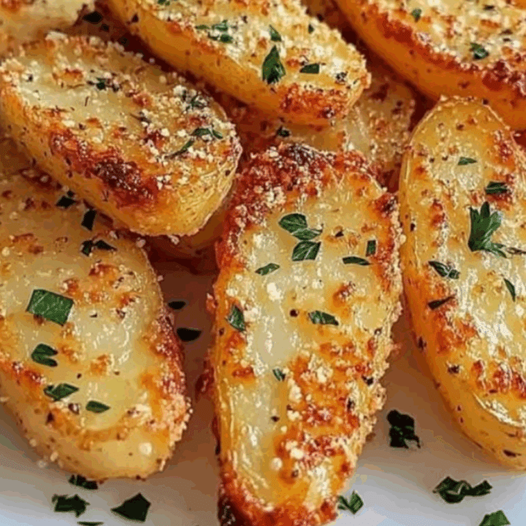 Garlic Herb Roasted Baby Potatoes