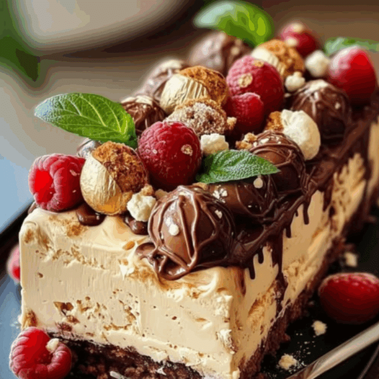 Ferrero Rocher Ice-Cream Terrine