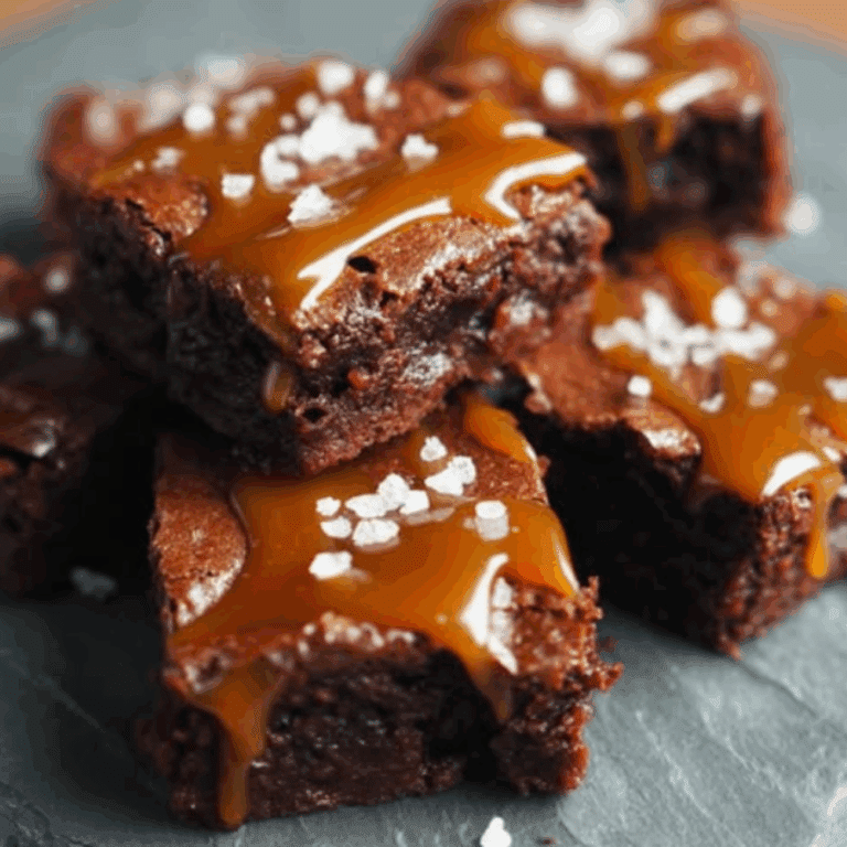Salted Caramel Brownies