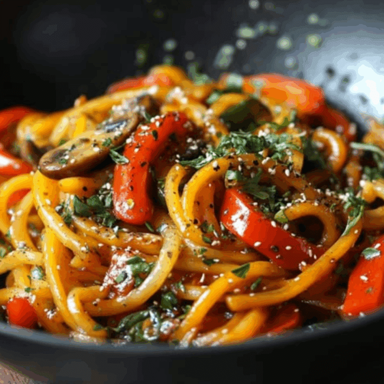 Vegetable Stir-Fried Noodles