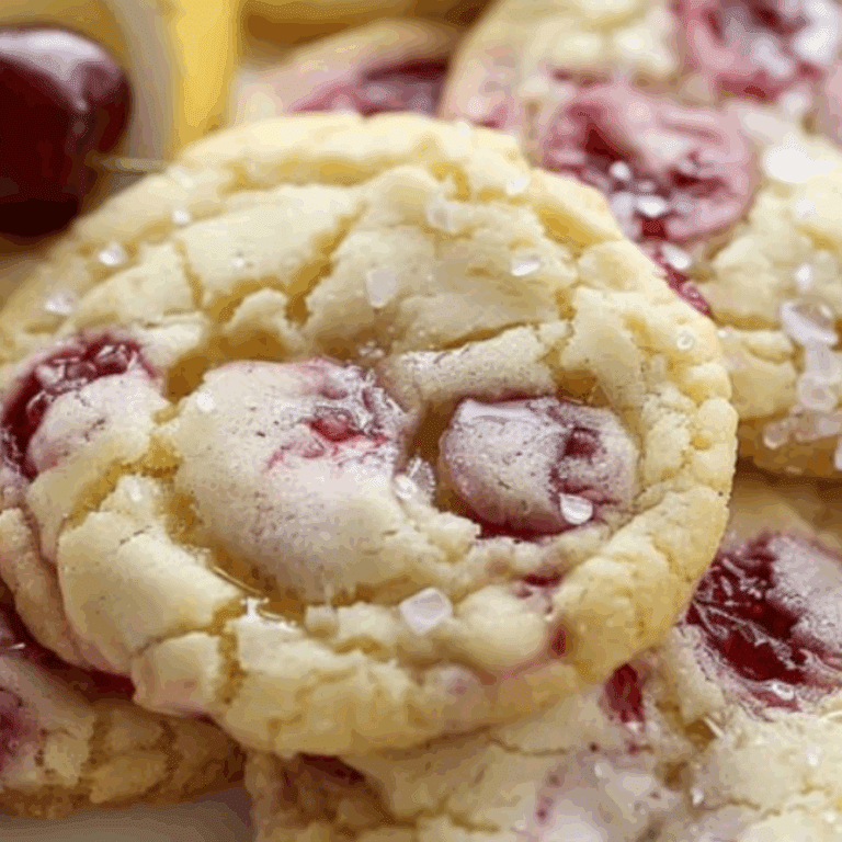 Luscious Cherry Lemon Cookies