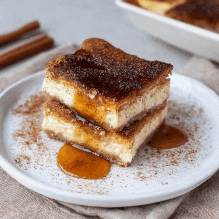 Churros Cheesecake Bars ✨