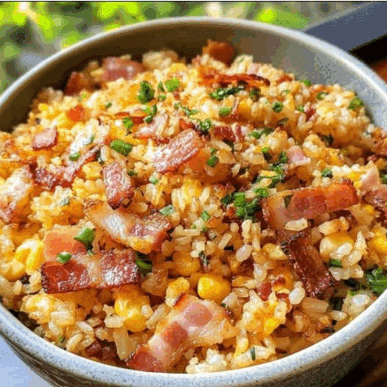 Simple Bacon Fried Rice
