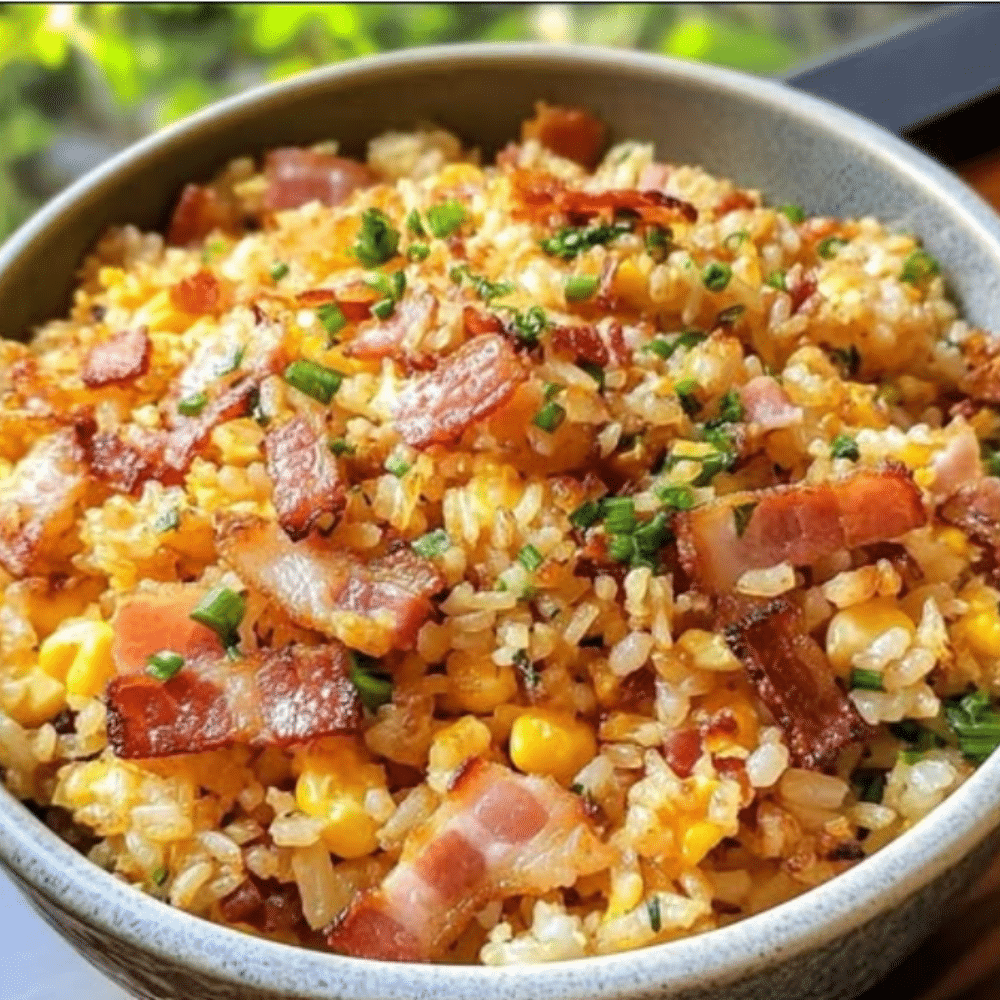 Simple Bacon Fried Rice