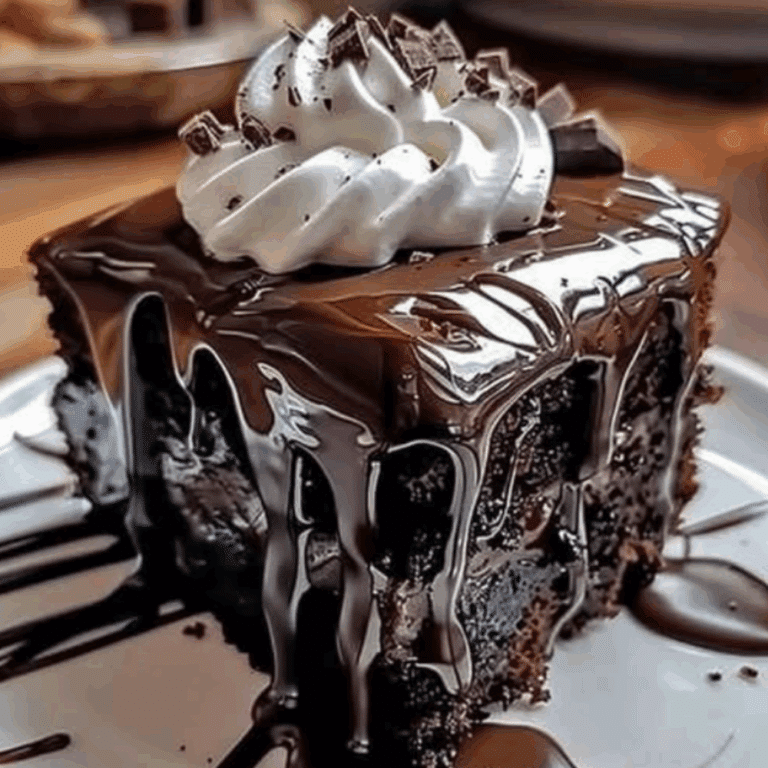 Hot Fudge Chocolate Pudding Cake