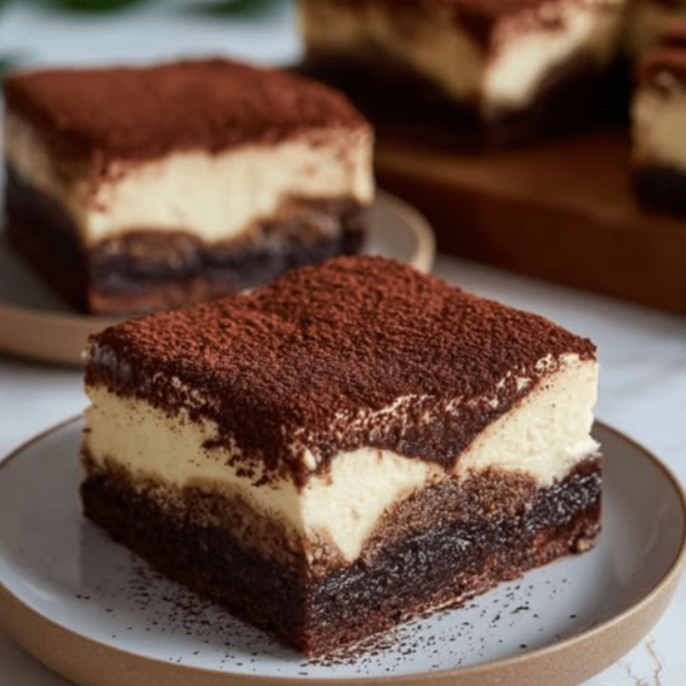 Tiramisu Brownies