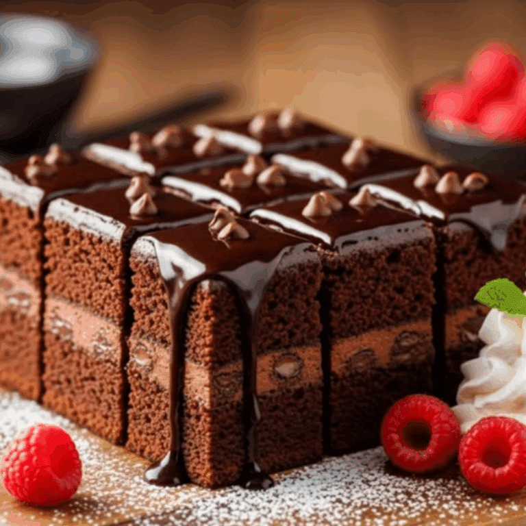 Chocolate Fudge Layered Bliss