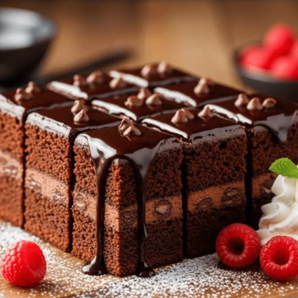Chocolate Fudge Layered Bliss