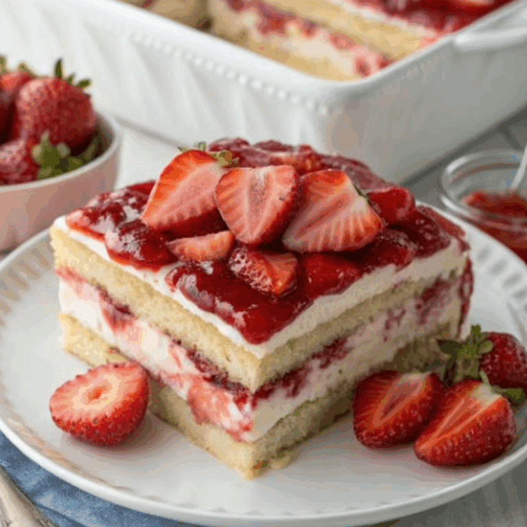 Strawberry Tiramisu