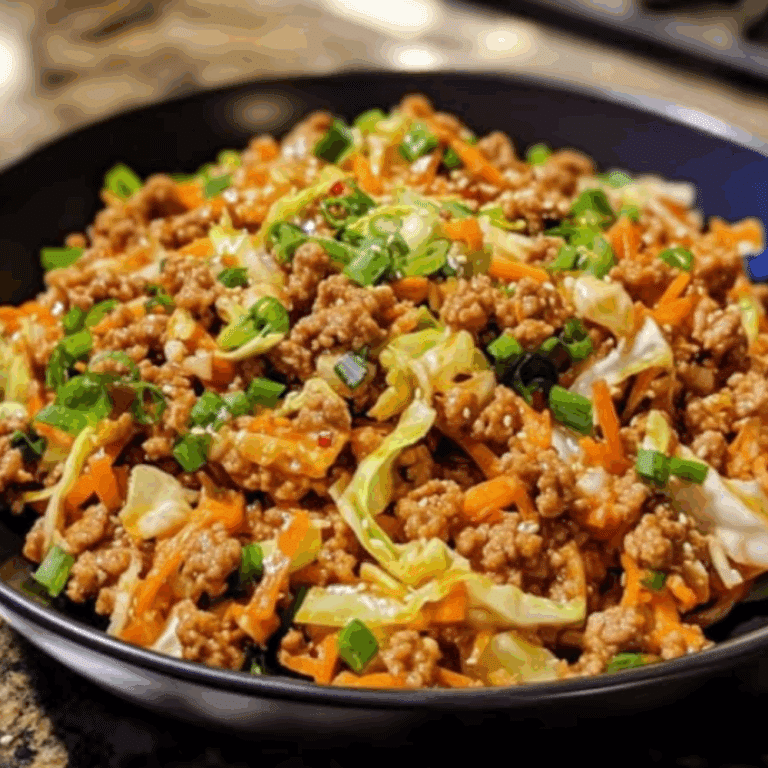 Easy Egg Roll in a Bowl
