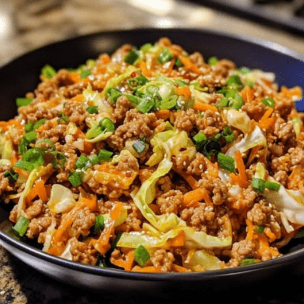 Easy Egg Roll in a Bowl
