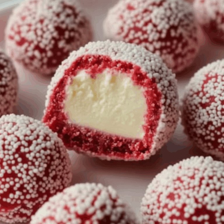 Best Strawberry Velvet Cheesecake Truffles