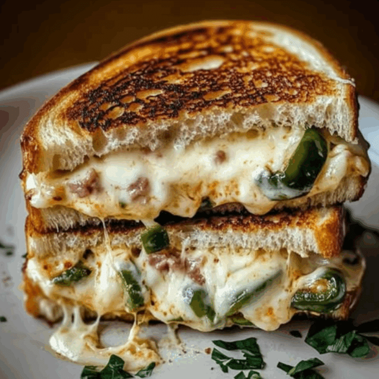 Roasted Jalapeño Popper Grilled Cheese