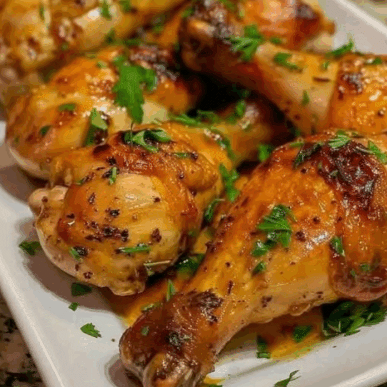 Spicy Honey Garlic Baked Drumsticks