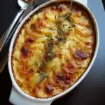 Cheesy Garlic Potato Gratin Recipe