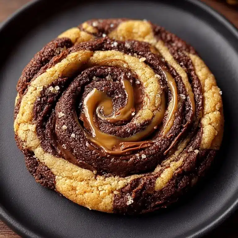 Swirled Brownie Cookies with a Peanut Butter Twist Recipe