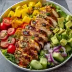 Grilled Chicken Salad Bowl Recipe