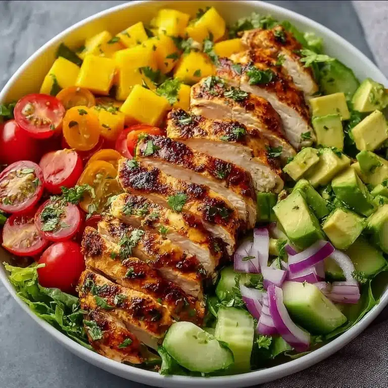 Grilled Chicken Salad Bowl Recipe