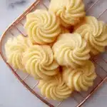 Easy Piped Butter Cookies Recipe