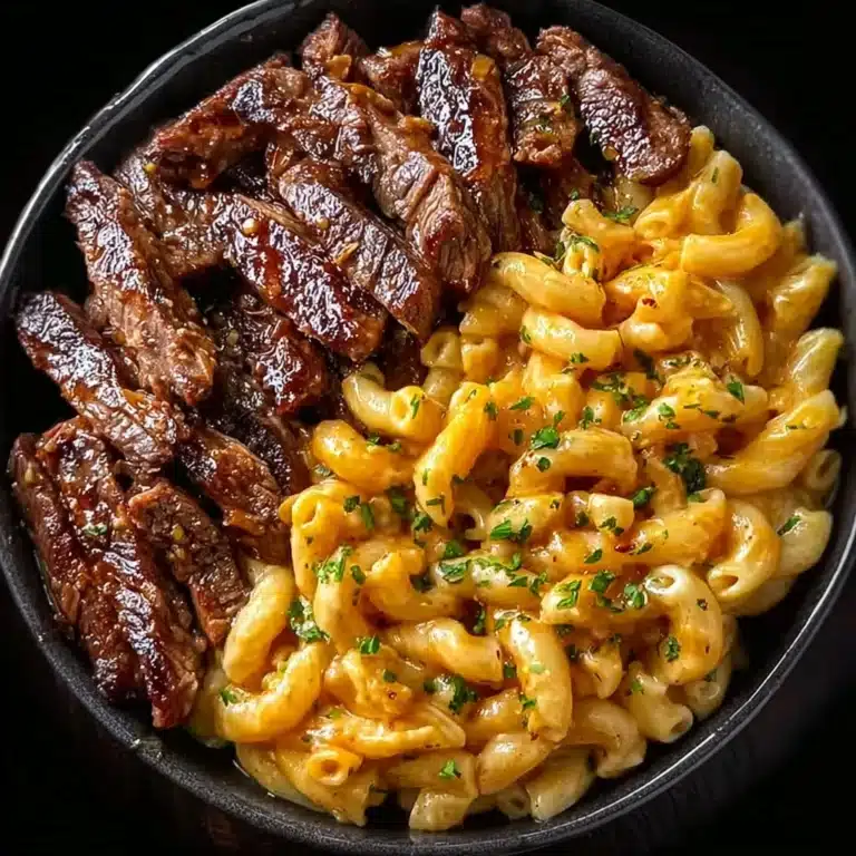 One-Pot Smoky Honey BBQ Steak Pasta Recipe