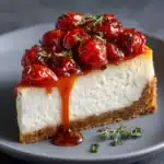 Savory “Cheesecake” with Roasted Tomato Jam Recipe