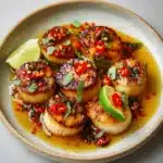 Pan-Seared “Scallops” with Chili-Lime Glaze Recipe