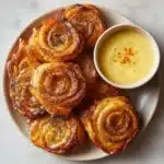 Mini Lemon-Poppy “Churro” Blossoms Recipe
