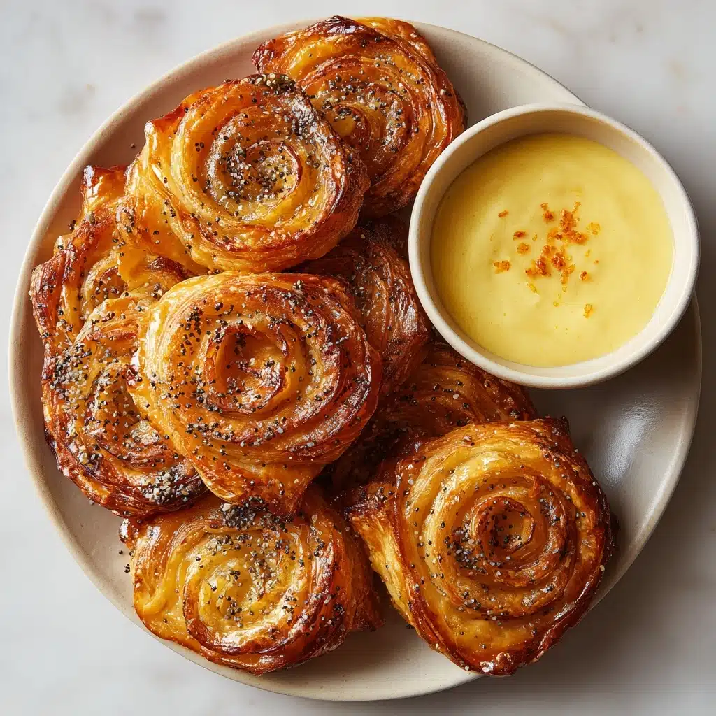 Mini Lemon-Poppy “Churro” Blossoms Recipe - Recipe Image