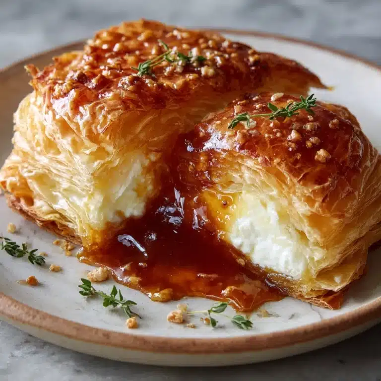 Molten Feta Puff with Sweet Chili Fig Explosion Recipe