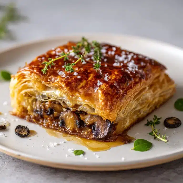 The “Savory Mushroom & Truffle” Wellington Recipe