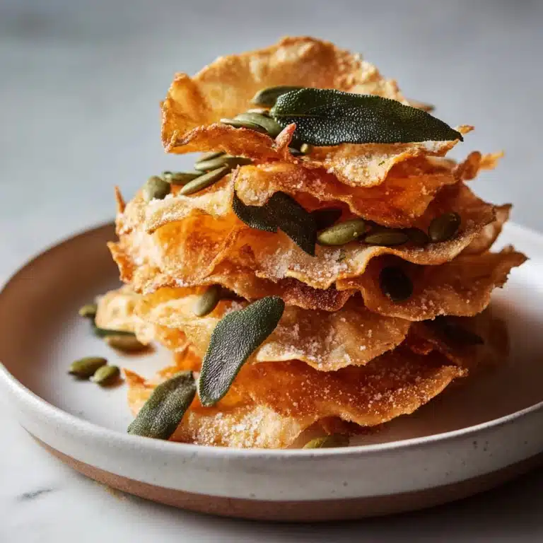 Savory Sweet Potato & Sage Brittle with Pepitas Recipe