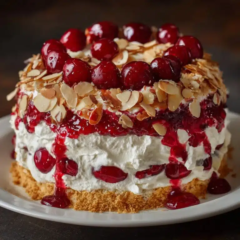Cherry Almond Icebox Cake Recipe