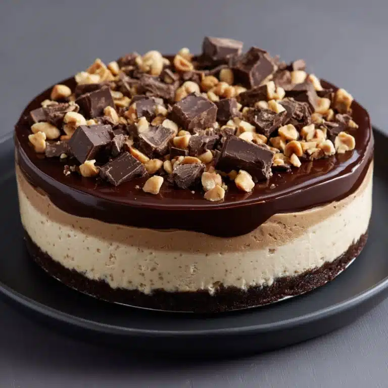 Chocolate Peanut Butter Cheesecake Recipe