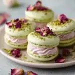 Persian Pistachio Rose Cloud Sandwiches Recipe