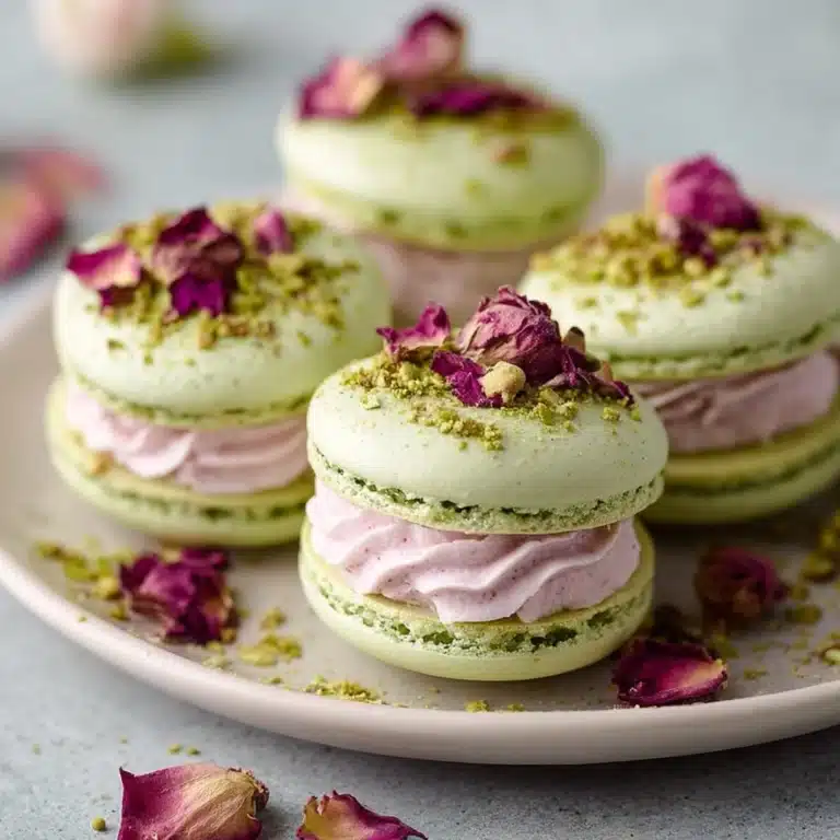 Persian Pistachio Rose Cloud Sandwiches Recipe