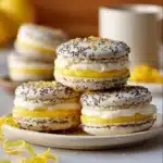 Lemon & Poppy Seed Meringue Sandwiches Recipe