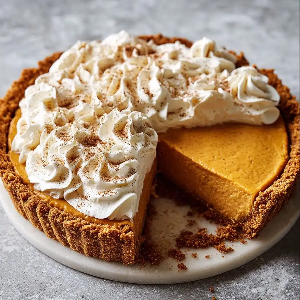 No-Bake Pumpkin Pie with Whipped Cream Cloud Recipe
