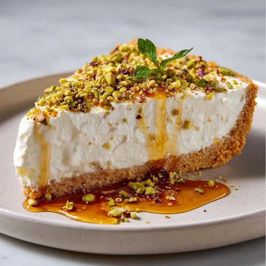 Hot Honey & Pistachio Whipped Feta Tart Recipe - Recipe Image
