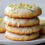 Lime-Chili Shortbread with Coconut Glaze Recipe