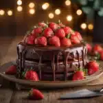 Decadent Chocolate Strawberry Cake Recipe