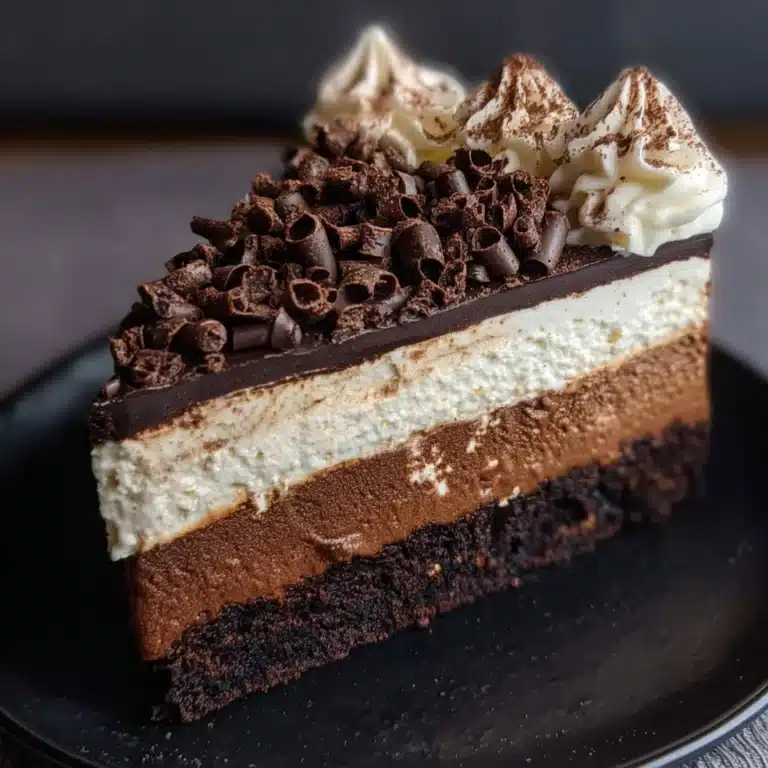 Chocolate Ganache Tart with Whipped Cream Topping** Recipe