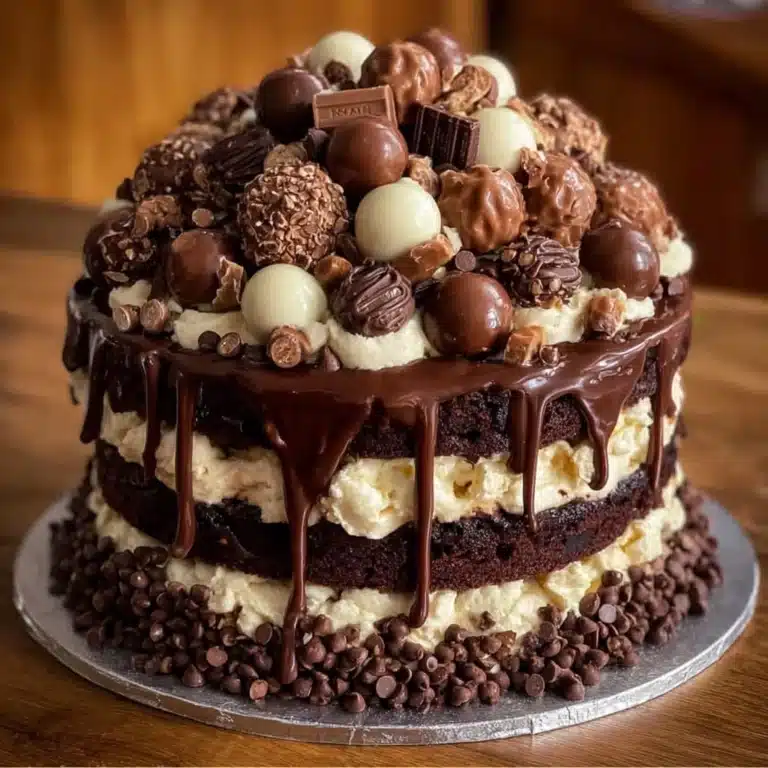 Epic Chocolate Overload Explosion Cake Recipe