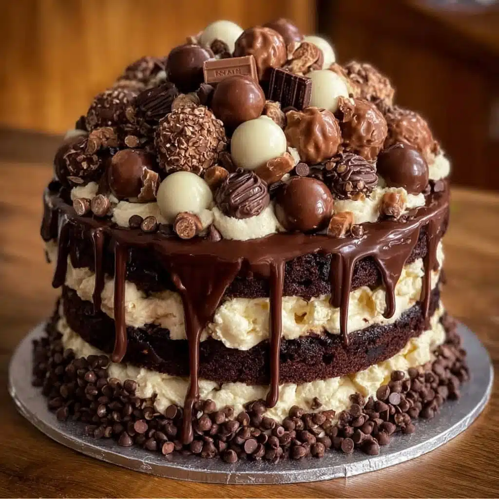 Epic Chocolate Overload Explosion Cake Recipe