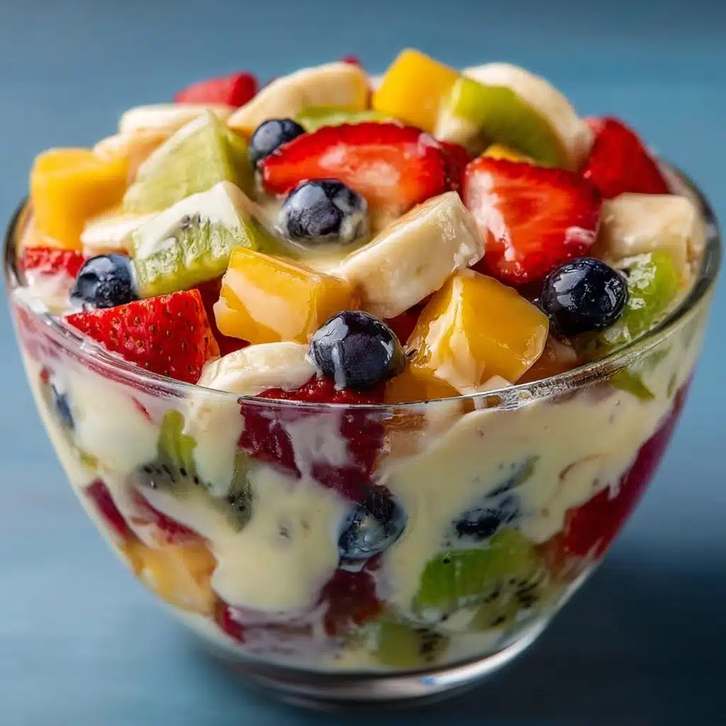 Creamy Fruit Salad Recipe - Recipe Image