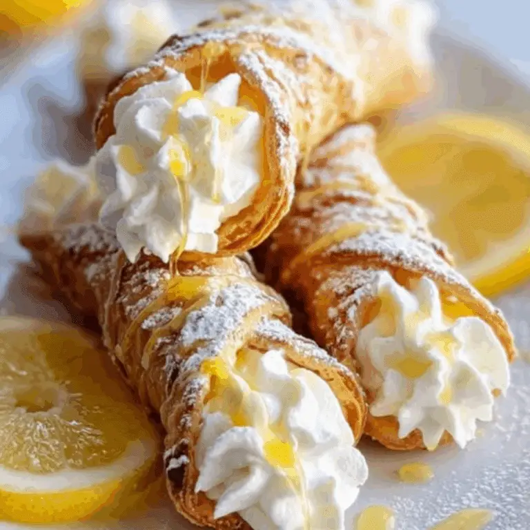 Lemon Meringue Pie Cannoli