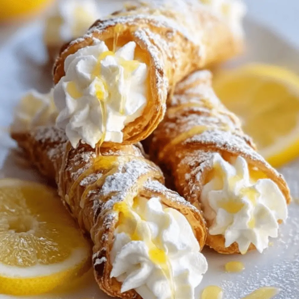 Lemon Meringue Pie Cannoli