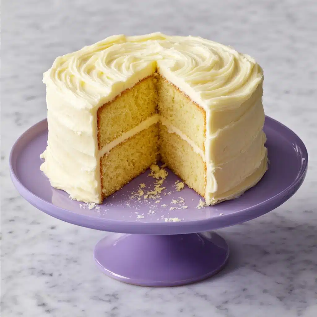 Buttermilk Cake with Buttercream Frosting Recipe - Recipe Image