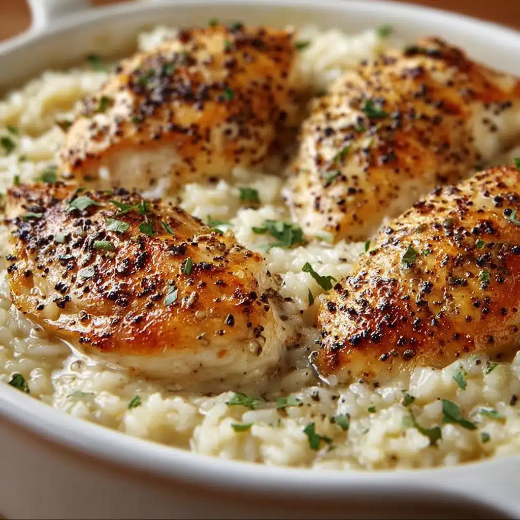 Creamy Chicken with Rice Recipe - Recipe Image