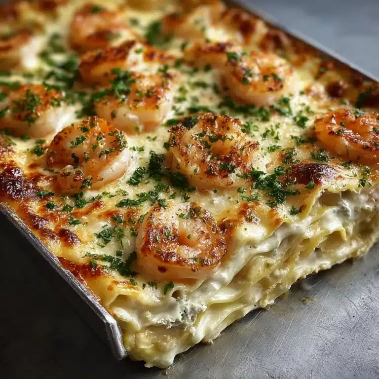 Creamy Shrimp Lasagna Recipe